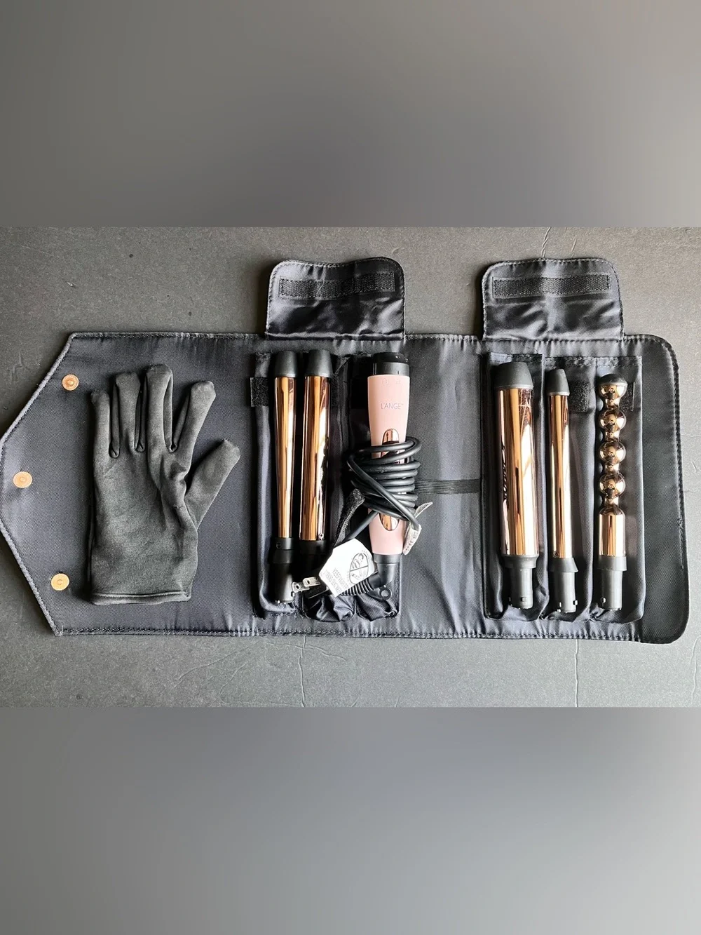 Lange LeLange Le Cinq 5 piece curling system with interchangeable wands Like New